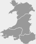 Welsh Regions Map