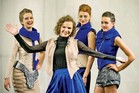DRAMATIC TOUCH: Overall supreme student Tessa Paayman (centre) played up the drama in her collection, TheDayAftertheFuture.