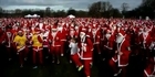 Thousands in London Santa Run 