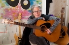 Francisca Griffin is still playing guitar, and two gigs a year. Photo / Mark Mitchell