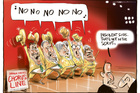 The minor parties gang up on the Govt and refuse to allow a bailout of Chorus. Image / Rod Emmerson 