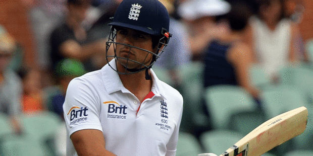 England batting great Geoff Boycott says Alastair Cook's game is in tatters and his brain is scrambled. Photo / Getty