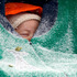 Two-month-old Jack Hsi takes a nap sheltered in his baby carrier while snow falls in Boston. Up to 14 inches of snow is forecast for the Boston area. Photo / AP
