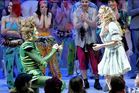 Peter Pan proposes mid-show