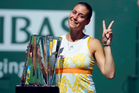 Tennis: Pennetta routs Radwanska to win Indian Wells