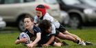 Some schools have banned students playing rugby without supervision. Photo / Greg Bowker