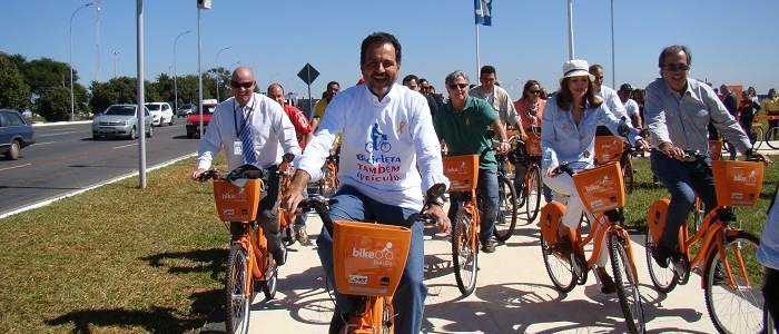 GDF lança projeto de compartilhamento de bicicletas públicas