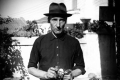 Unknown Photographer, Burroughs in the Villa Mouniria Garden, Tangier © Estate of William S. Burroughs