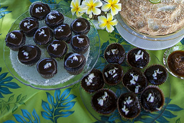Carmel Moore’s koko cupcakes with koko lime icing