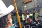 Racist abuse filmed on Wellington bus