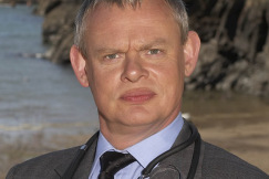 DOC MARTIN on ITV1.

MARTIN CLUNES plays the curmudgeonly doctor in the award winning comedy drama for ITV1, Doc Martin. He plays the role of Dr Martin Ellingham, the grumpy GP whose truculent and tactless manner upsets the convivial community of Portwenn.

Picture shows: MARTIN CLUNES as Doc Martin

Copyright: Nicky Johnston/ITV

This photograph is (C) ITV Plc and can only be reproduced for editorial purposes directly in connection with the programme or event mentioned above, or ITV plc. Once made available by ITV plc Picture Desk, this photograph can be reproduced once only up until the transmission [TX] date and no reproduction fee will be charged. Any subsequent usage may incur a fee. This photograph must not be manipulated [excluding basic cropping] in a manner which alters the visual appearance of the person photographed deemed detrimental or inappropriate by ITV plc Picture Desk.  This photograph must not be syndicated to any other company, publication or website, or permanently archived, without the express written permission of ITV Plc Picture Desk. Full Terms and conditions are available on the website www.itvpictures.com