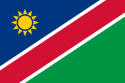 Namibia राष्ट्रध्वजः