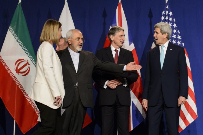 The positions of Iran and the P5+1 on sanctions relief 