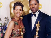 Halle Berry, Actress in a Leading Role "Monsters Ball," and Denzel Washington, Actor in a Leading Role for "Training Day."