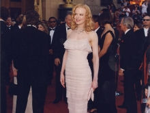 Best Actress nominee Nicole Kidman arriving at the 74th Academy Awards.