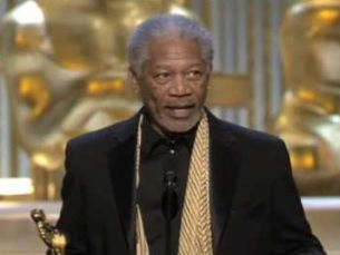 Morgan Freeman Wins Supporting Actor: 2005 Oscars