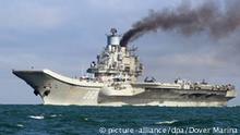 Admiral Kusnezow Russland Flugzeugträger (picture-alliance/dpa/Dover Marina)