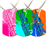 "Doing It All" Graphic Dog Tag