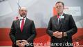 Sonder-Fraktionssitzung der SPD: Martin Schulz und Thomas Oppermann (Foto: dpa)