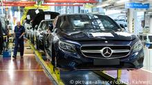 Сборка автомобилей Mercedes