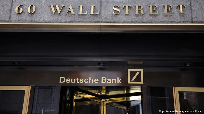 Офис Deutsche Bank на Уолл-стрит в Нью-Йорке