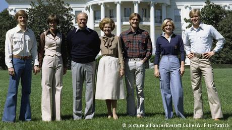 Familia Ford la Casa Albă în 1976 (picture alliance/Everett Colle/W. Fitz-Patrick)
