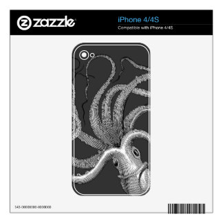 Kraken skin decals for the iPhone 4