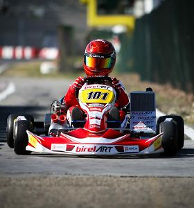 G.Grinbergas pirmauja Italijos „Rok Nord“ kartingo čempionate