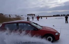 Pirmos žiemos žaidynės Vakarų Lietuvoje: ekstremalūs iššūkiai ant ledo