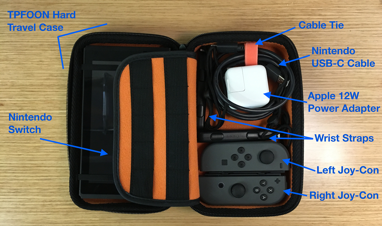 This is my Nintendo Switch to go kit!
Am I missing anything? What does yours look like?