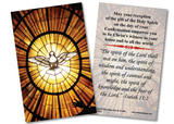 Holy Spirit Confirmation Holy Card