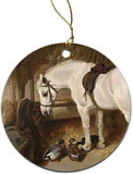 Horse with Ducks Ornament