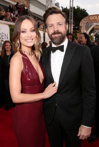 Jason Sudeikis and Olivia Wilde at an event for 73rd Golden Globe Awards (2016)