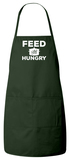 Feed the Hungry Apron (Green)
