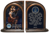 St. Christopher Air Force II Bookends