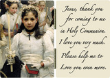 After the First Holy Communion (Detail 1 Girl) Diptych