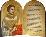 St. Stephen Patron of Deacons Arched Diptych
