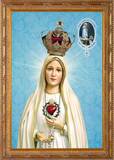 Fatima 100 Year Anniversary - Ornate Gold Framed Art