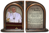 Pope Francis on Balcony Bookends
