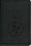 Laser Embossed Catholic Bible with Dominican Cover - Black NABRE