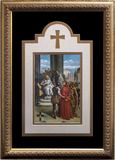 Bertucci Deluxe Stations of the Cross Matted and Framed  (Set of 14)