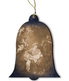 Holy Family German Wood Ornament