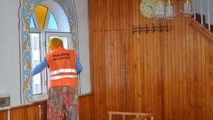 Ramazan öncesi cami ve mescitlerde temizlik yapıldı