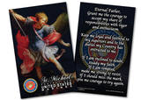 St. Michael Marine Corps Prayer Card
