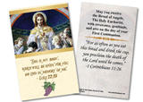 Bread of Angels First Communion Holy Card