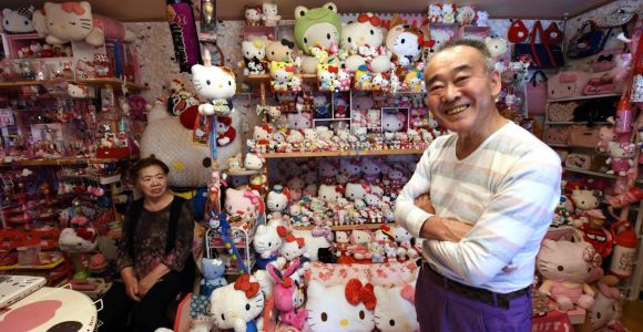 Japonijoje buvęs policininkas surinko didžiausią pasaulyje „Hello Kitty“ kolekciją