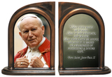 St. John Paul II Addressing the Faithful Bookends