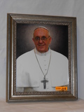 Pope Francis Smiling Framed Print