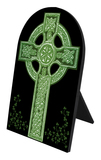 Celtic Cross Arched Desk Plaque