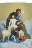 St. Joseph Guardian of Sons Greeting Card